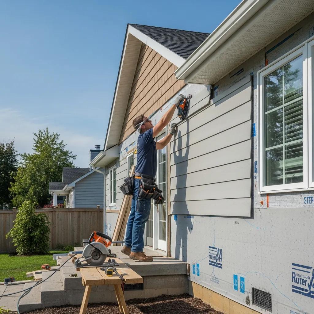 Siding services - VHI Construction