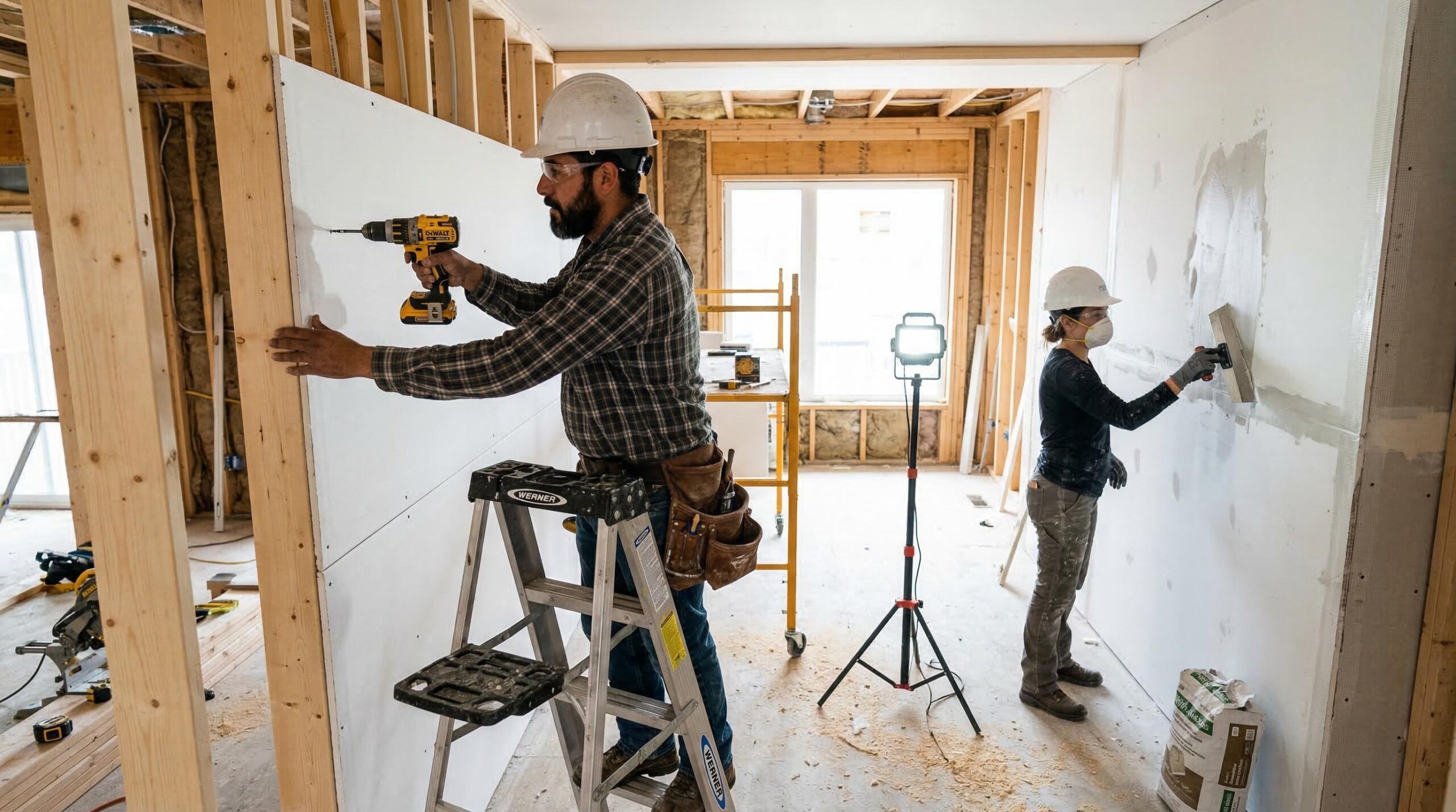 Drywall services - VHI Construction